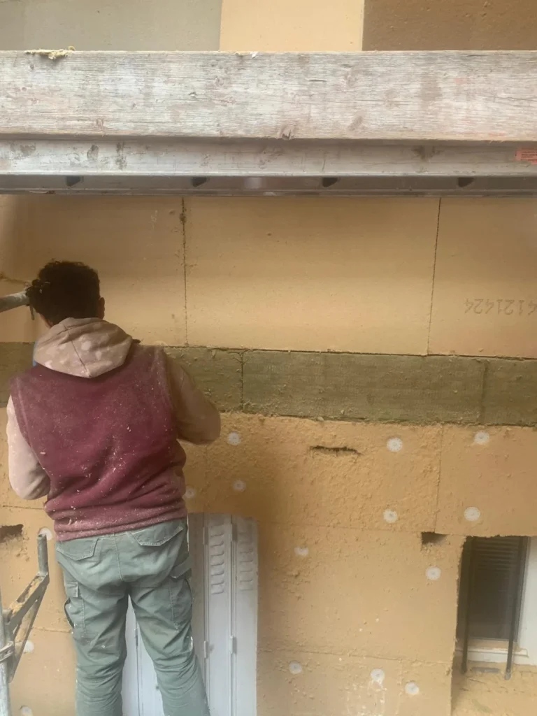 facade renovee paris 15 immeuble