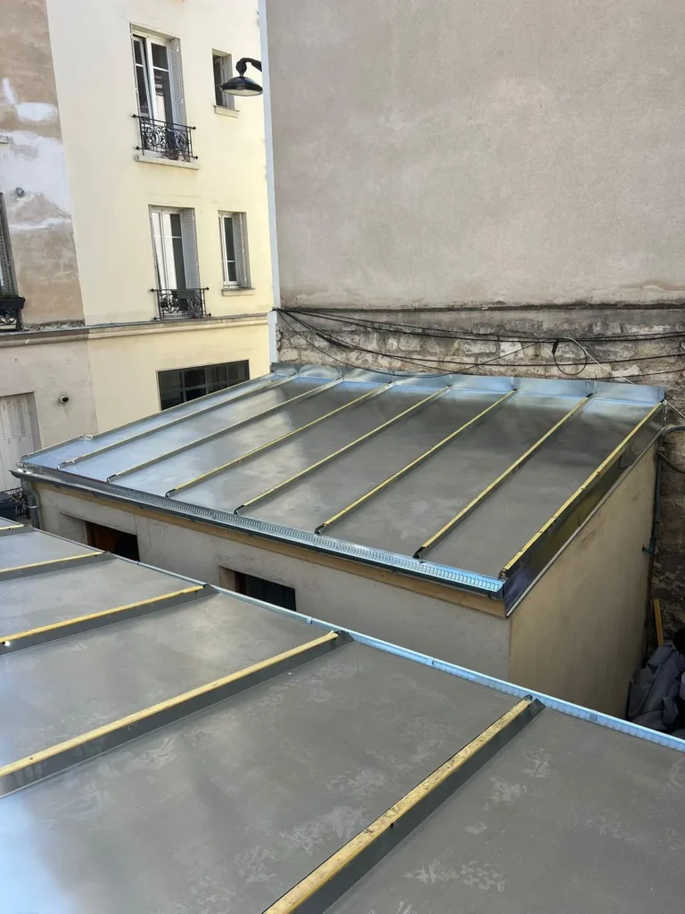 couverture zinc paris 17e