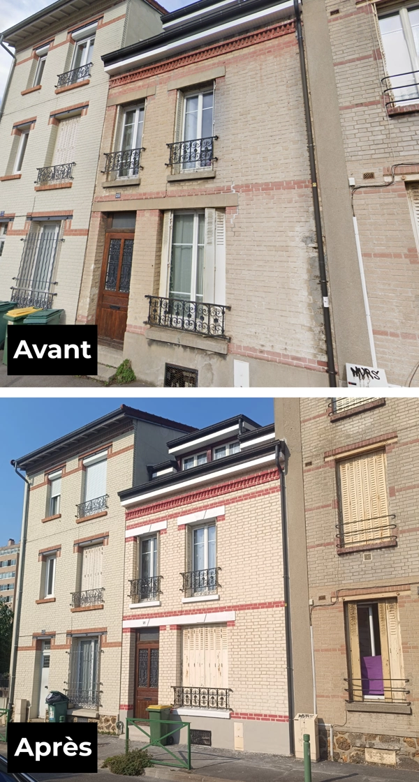 Ravalement de façade à Malakoff (92240) Ravalement extérieur à Malakoff (92)