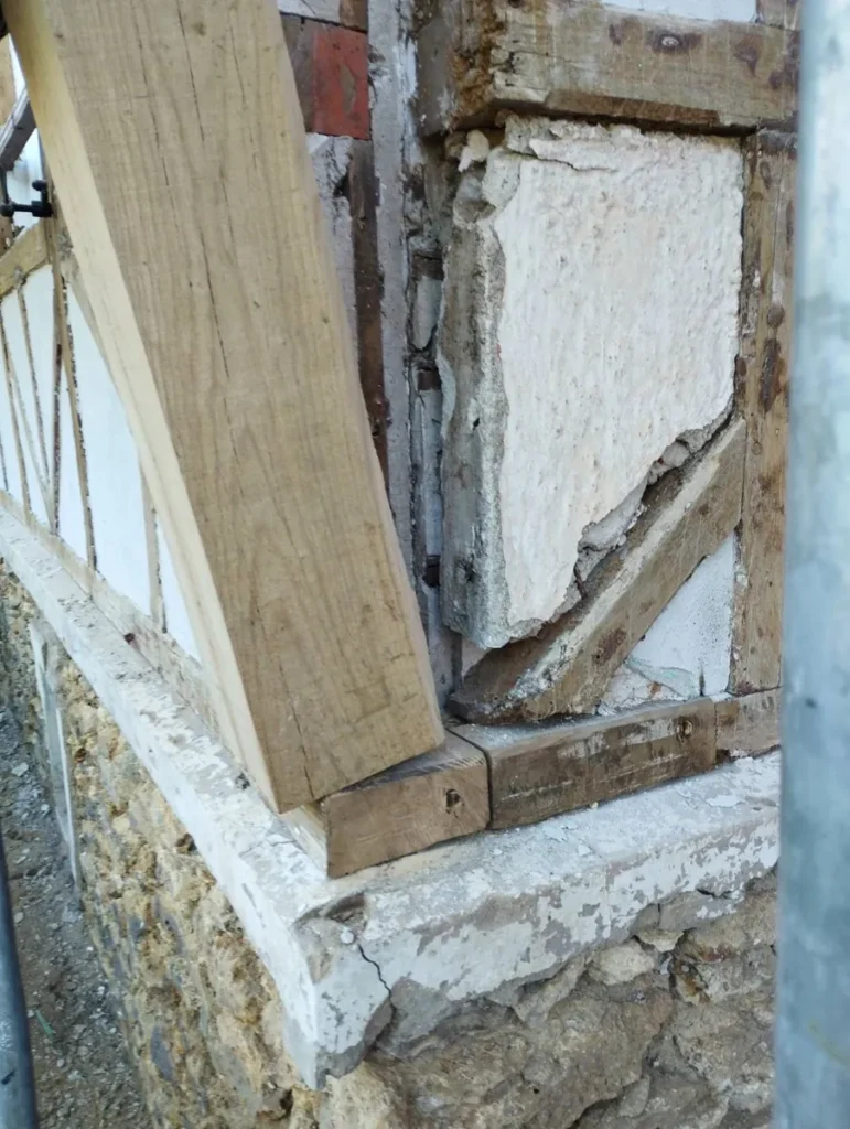 facade colombages traditionnelle chelles