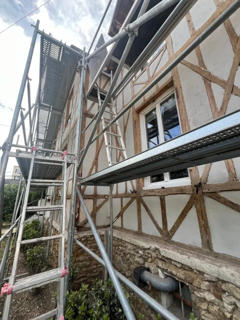 renovation structure bois chelles