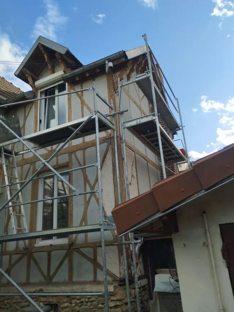 restauration colombages chelles