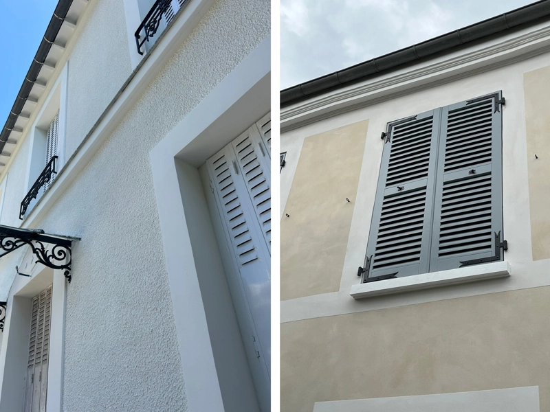 Enduit de façade extérieur