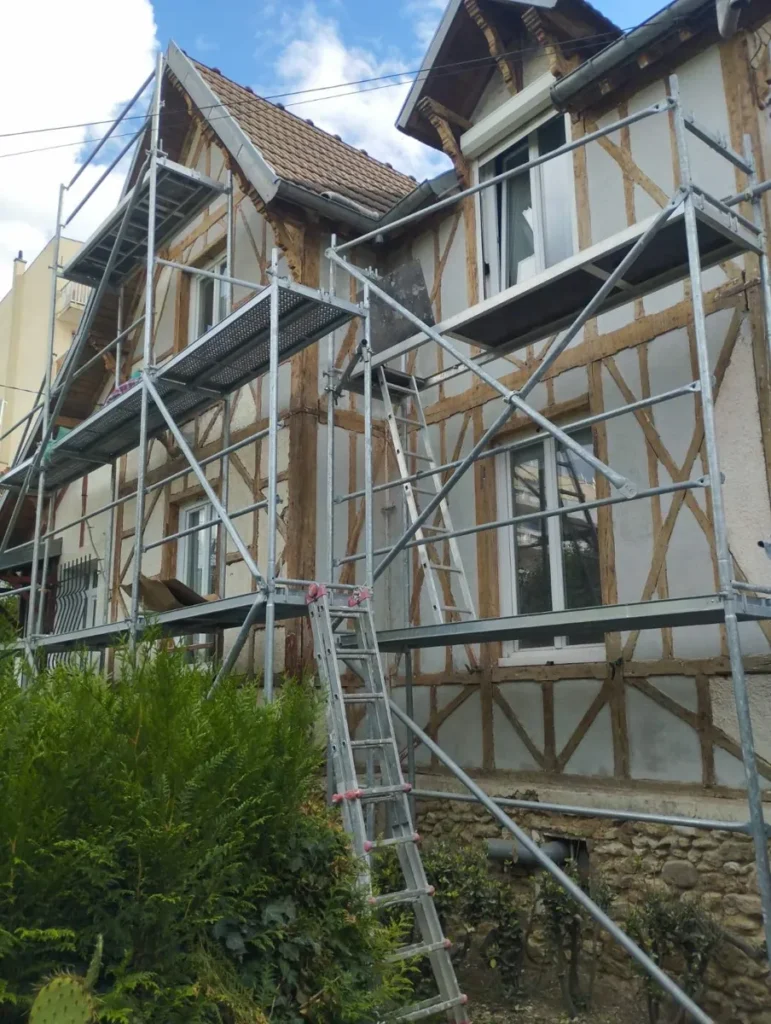 revetement facade chelles