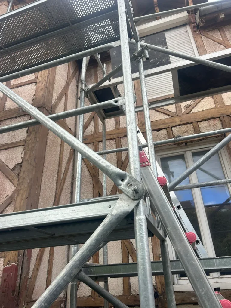 travaux colombages chelles