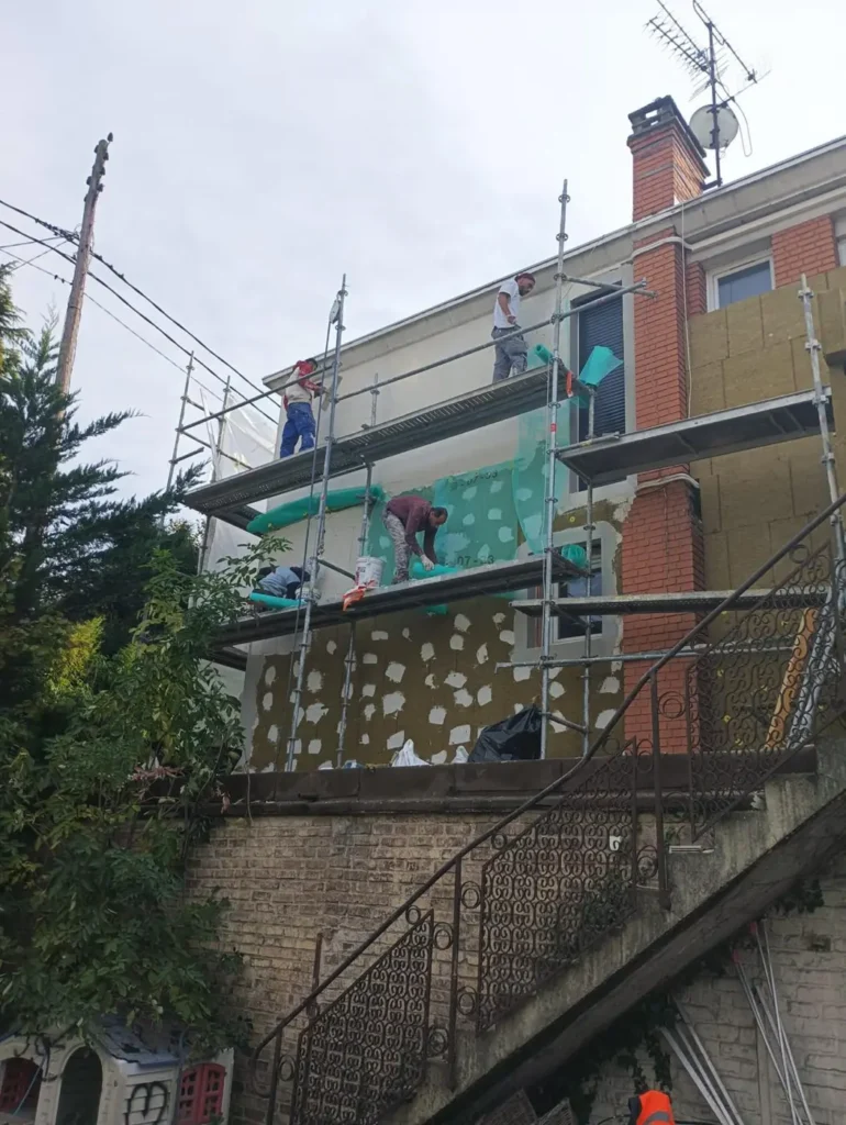 Facadier maison architecte 94