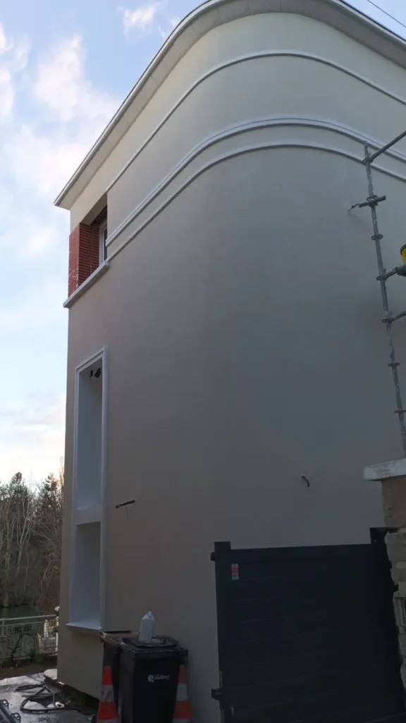 Isolation exterieure maison architecte 94