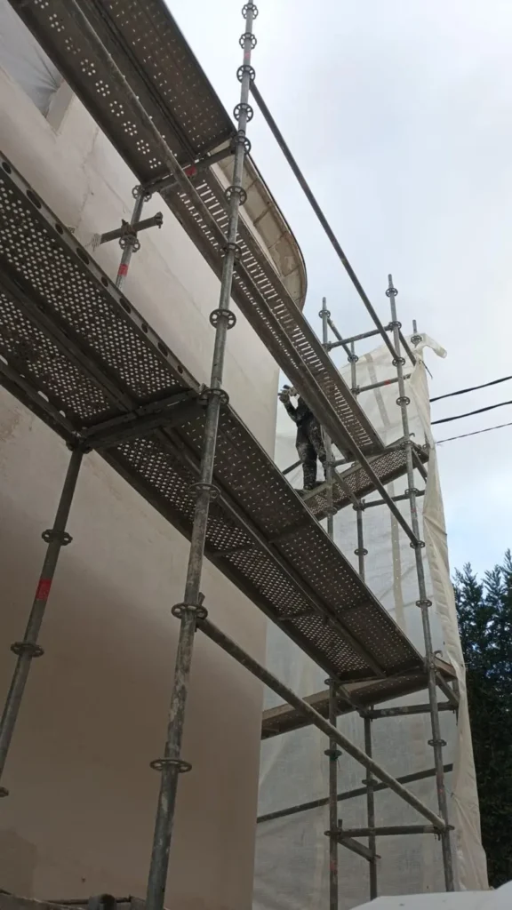 Ravalement de facade chantier ite chennevieres sur marne