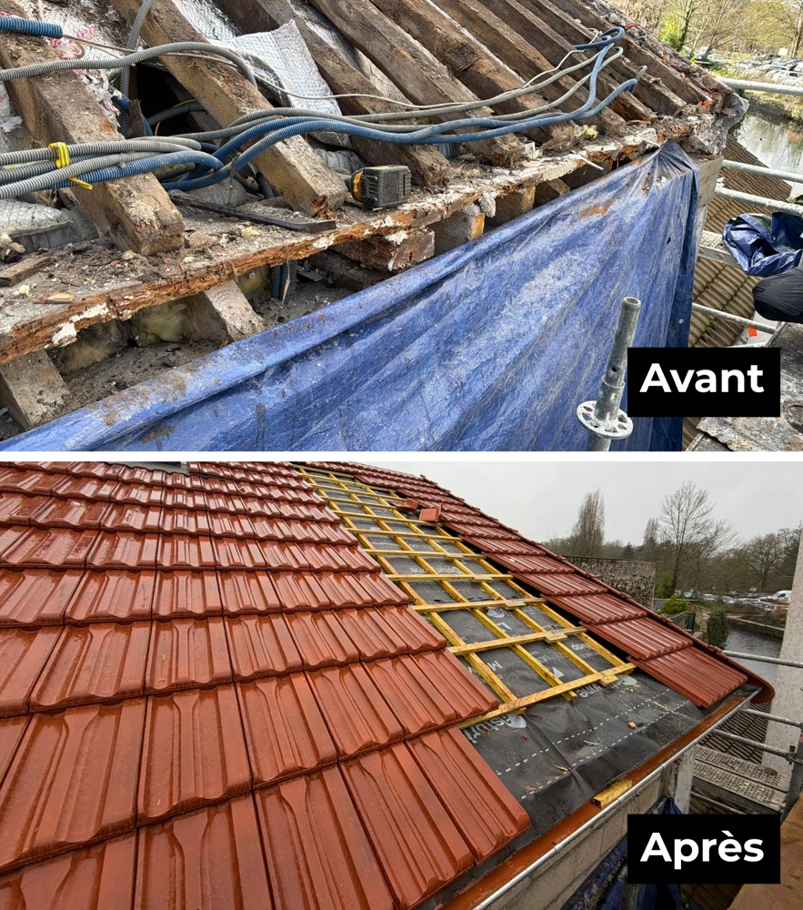 Rénovation de toiture Jouy-en-Josas