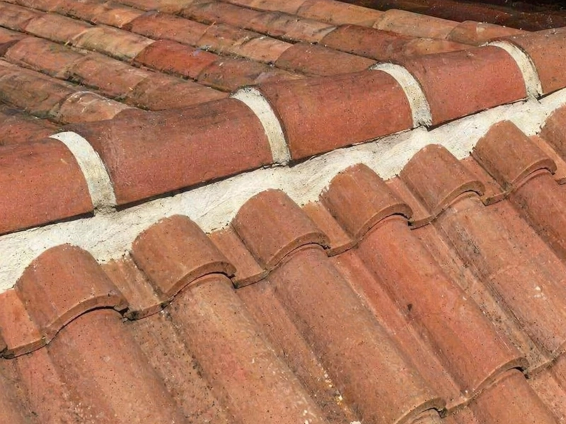 Maçonneries toiture mortier batard