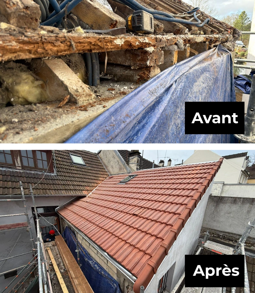 Rénovation toiture Jouy-en-Josas