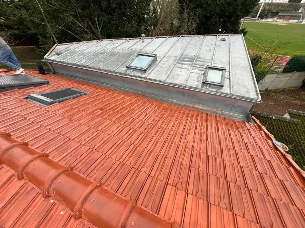 chantier couverture tuiles mecaniques malakoff
