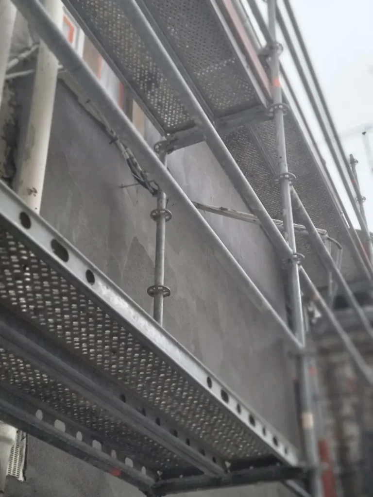 chantier facade enduit isolant yvelines