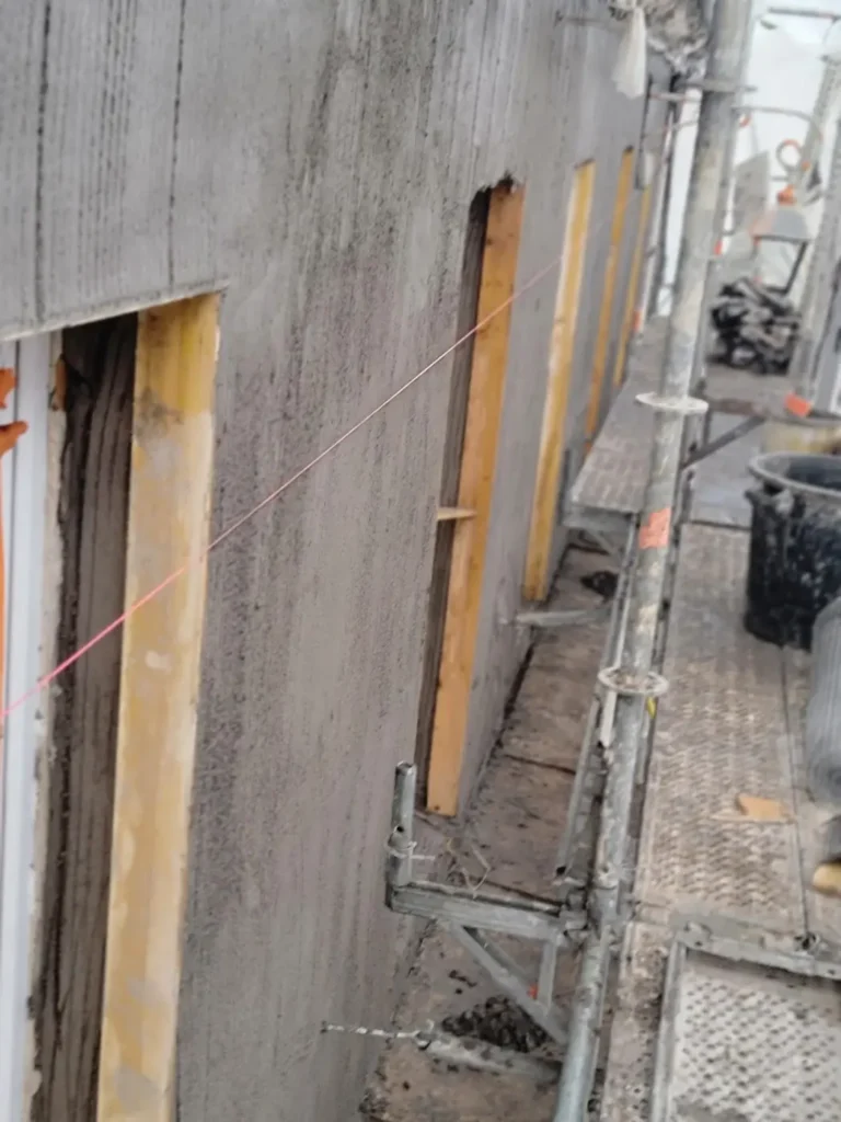 chantier facade ravalement pans bois yvelines