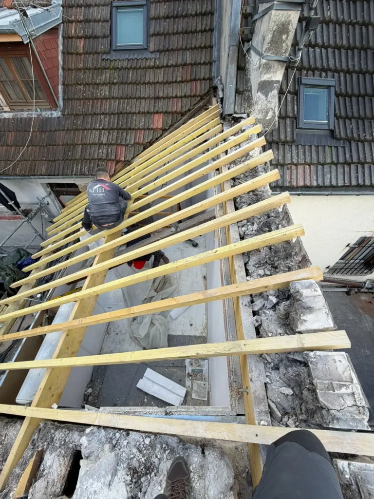 charpente bois renovation couvreur 78
