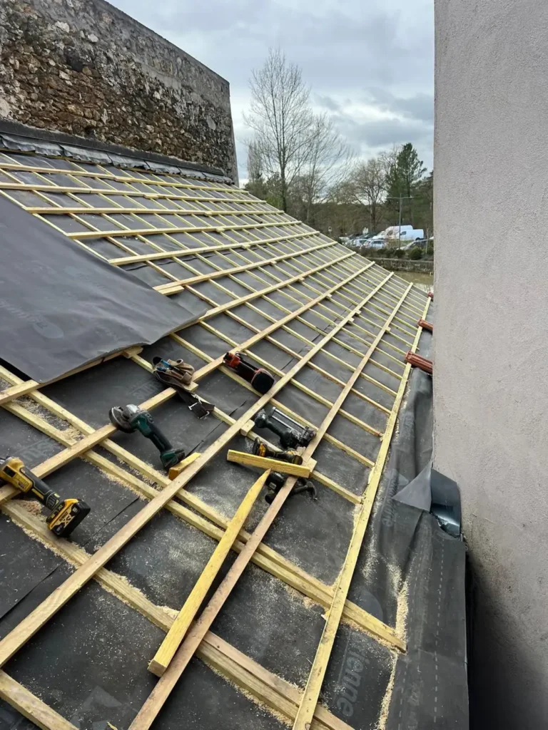 couvreur charpentier renovation 78350