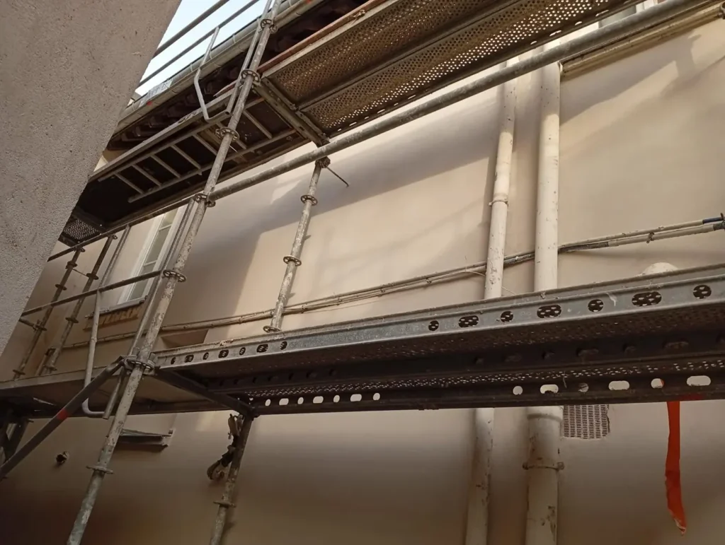 facade ancienne enduit chaux 78