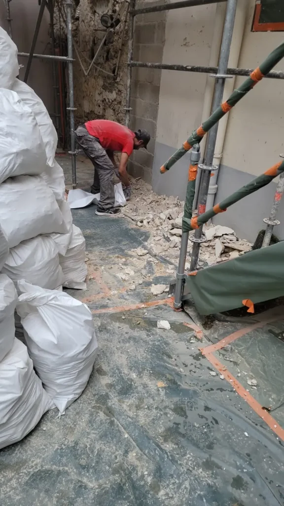 facade patrimoine enduit traditionnel 78350