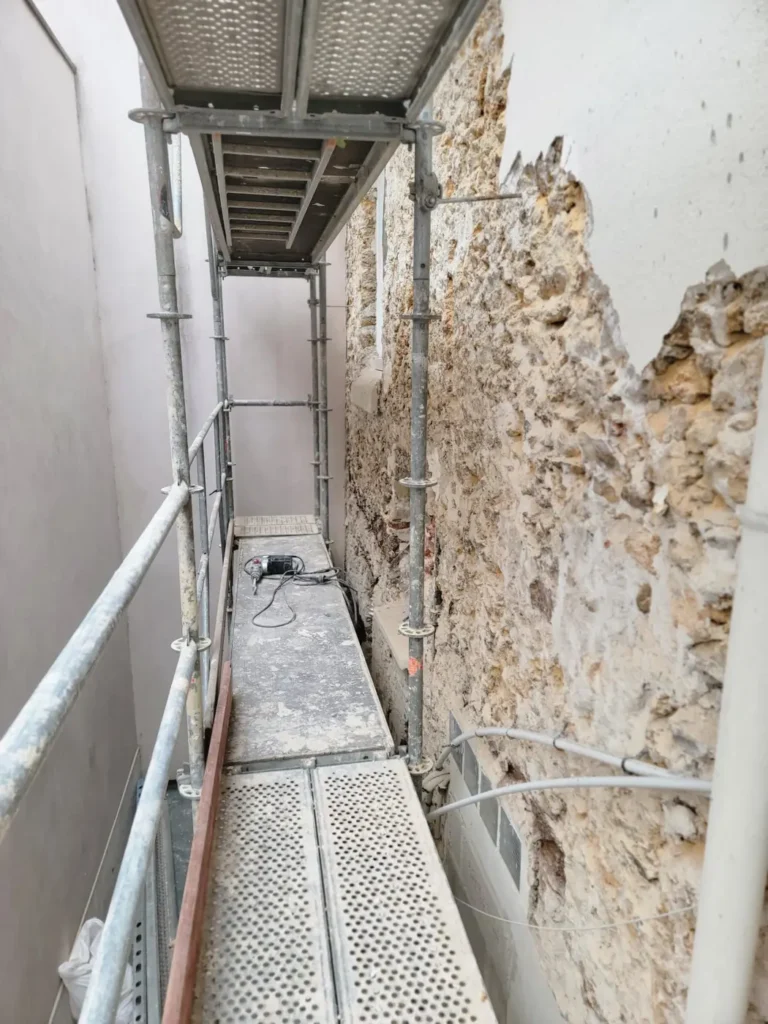 facade patrimoine renovation colombages 78350