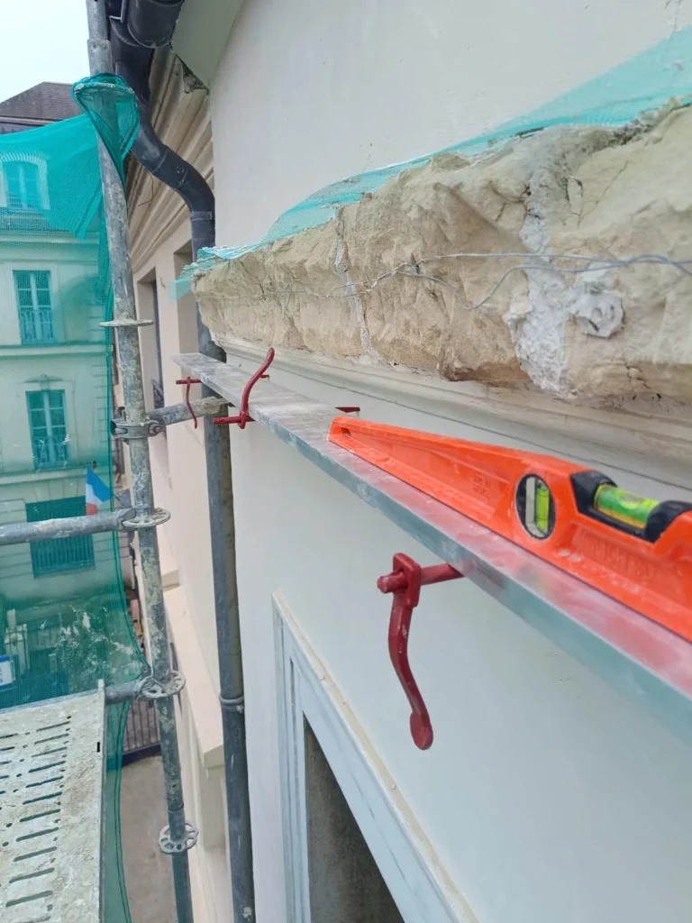 facade travaux enduit chaux croissy sur seine