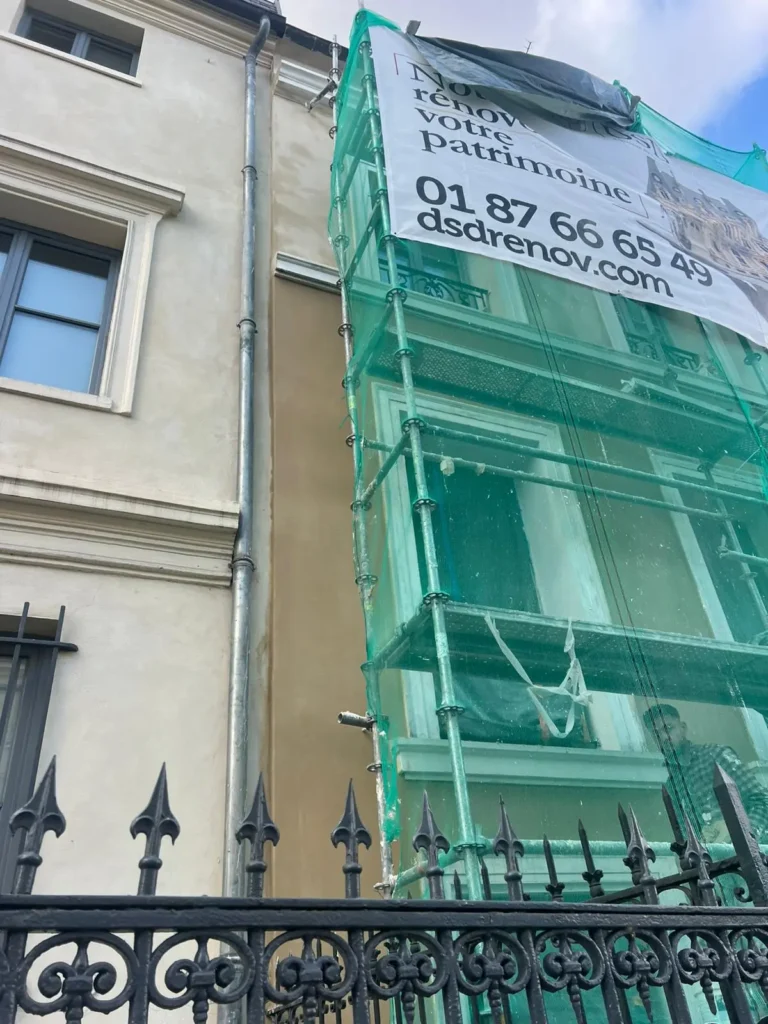 ravalement facade chaux croissy sur seine 78