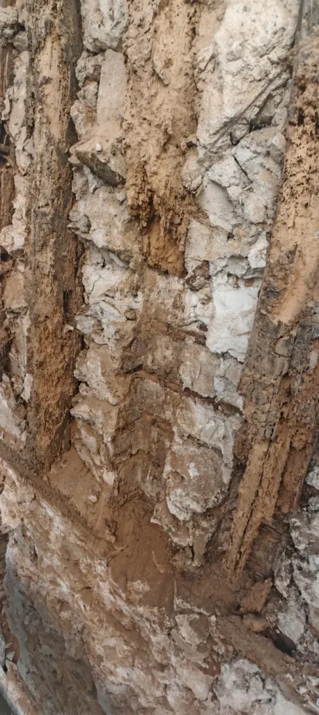 ravalement facade enduit chaux liege 78350