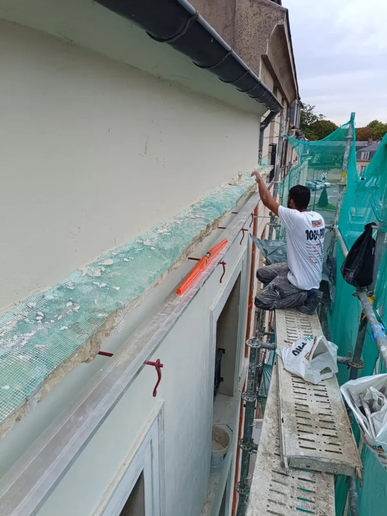 renovation facade ancienne croissy sur seine