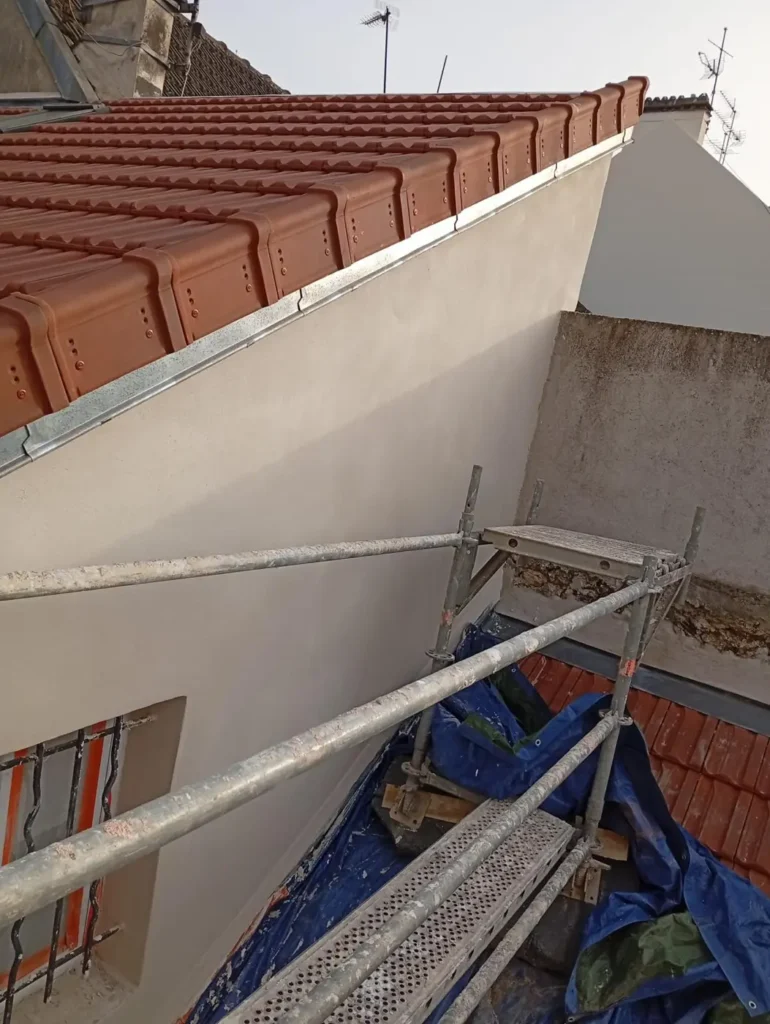 reprise charpente bois toiture