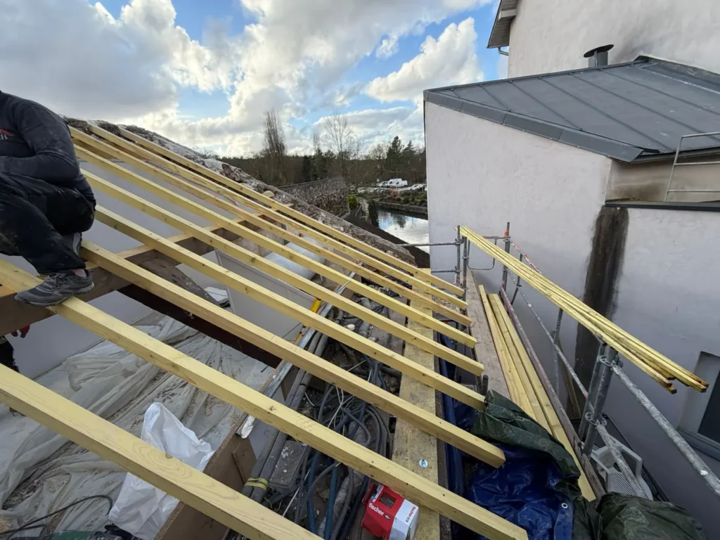 travaux charpente couverture jouy en josas