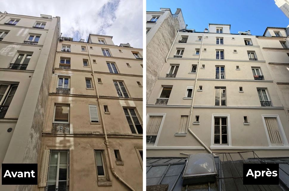 Ravalement de façade à Paris 11 (75011) Entreprise ravalement Paris 11e arrondissement