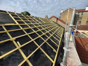 renovation toiture cormeilles en parisis chantier couverture toit tuiles