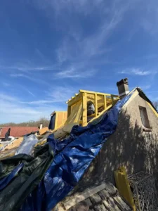 toiture tuiles taverny val doise artisan couvreur renovation tuile