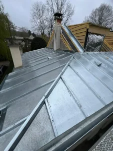 toiture zinc taverny renovation complete isolation sarking 95