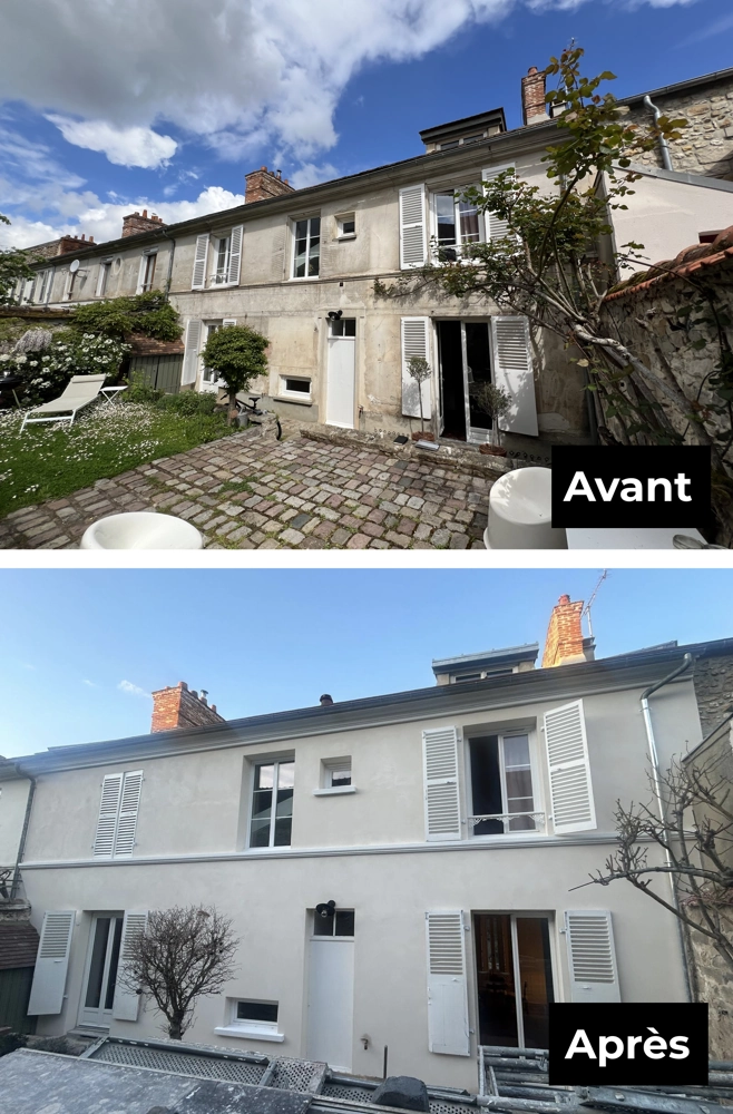 Rénovation enduit facade Essonne 91