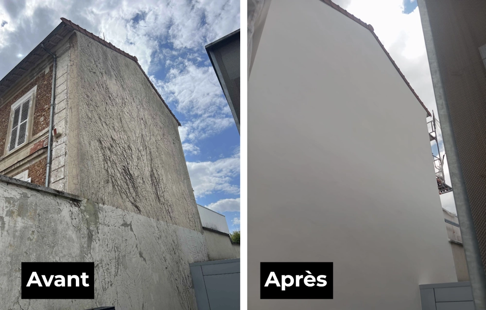 Ravalement de façade au Buc (78530) Enduit de facade au BUC 78530