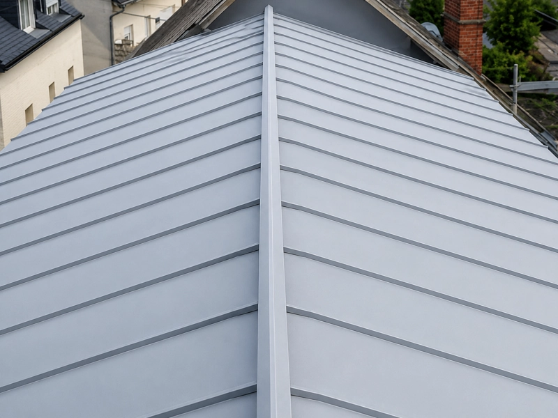 DSD Rénov couvreur et façadier à Paris et en Île-de-France Peinture anti-chaleur sur toit en zinc