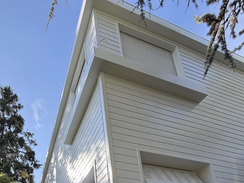 Prix de rénovation d'un bardage en bois extérieur