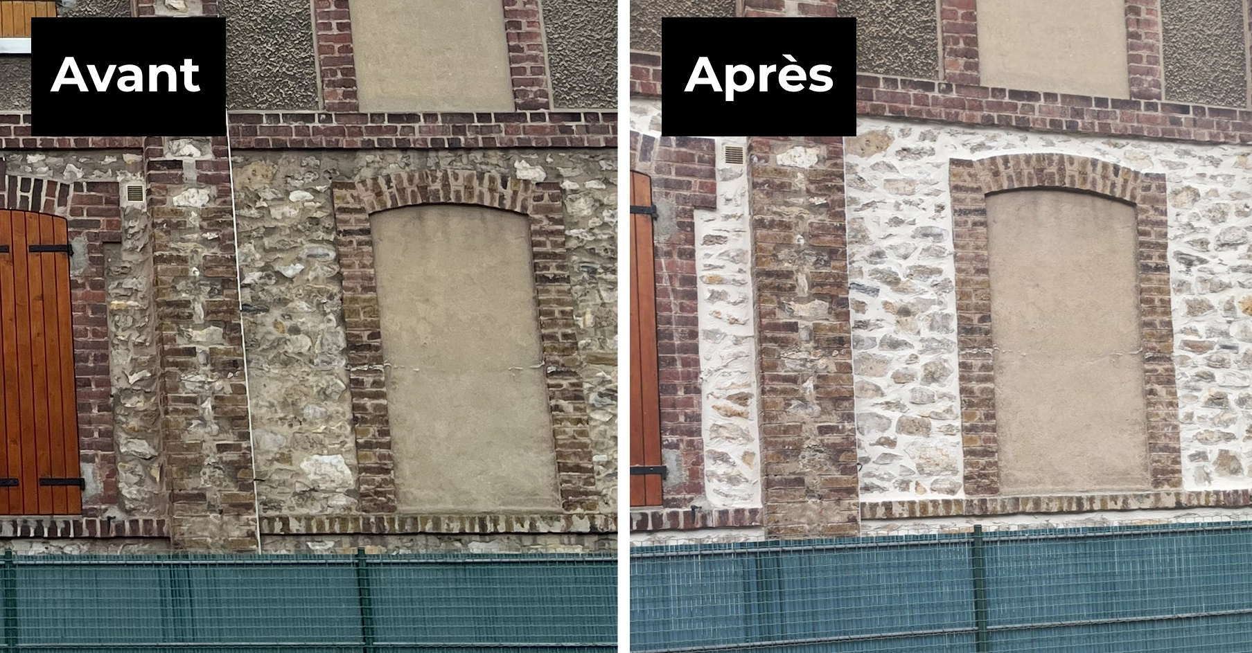 Ravalement de façade à Eaubonne