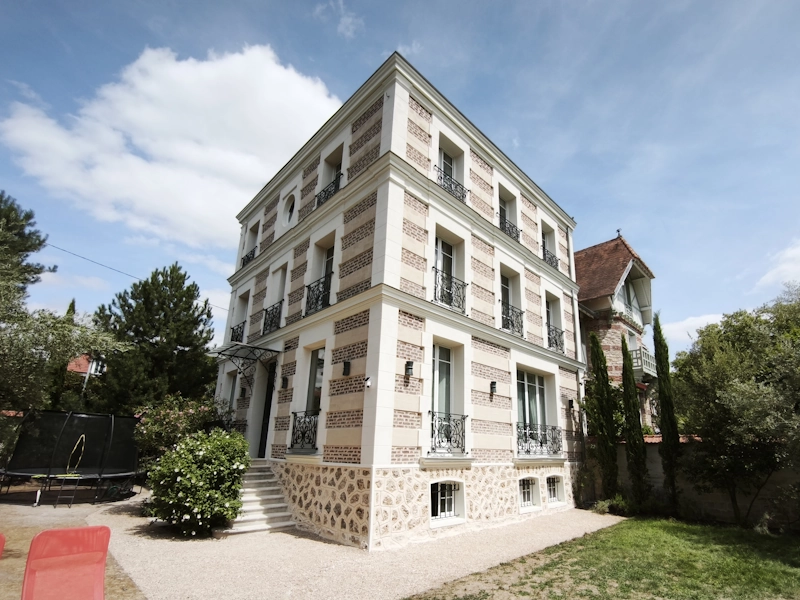 Ravalement de façade au Pecq