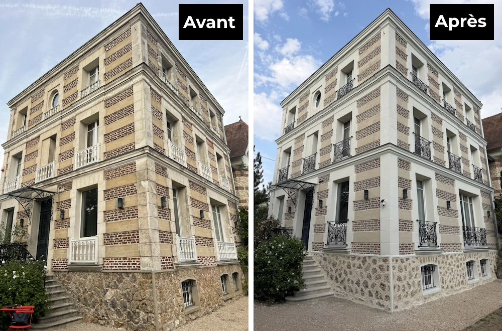 Ravalement de façade Le PECQ