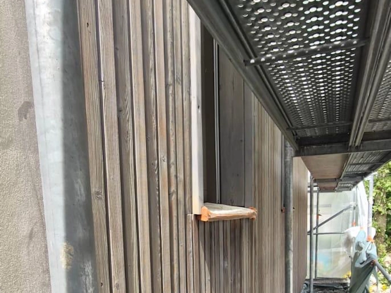 Prix de rénovation d'un bardage en bois extérieur Rénovation d'un bardage extérieur en bois