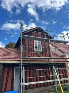 chantier restauration facade