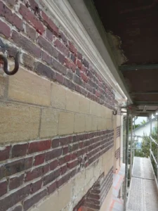 facade en briques le pecq