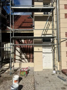 facade pans de bois