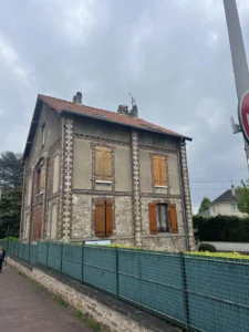 facade pierre et briques eaubonne