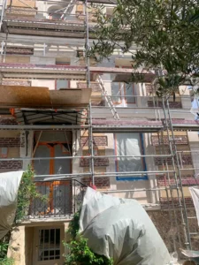 renovation complete facade le pecq