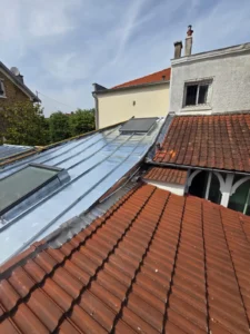 tasseaux toiture zinc villemomble