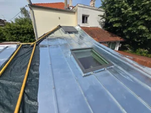 toiture zinc maison villemomble