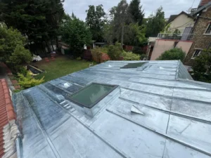 toiture zinc sur tasseaux villemomble