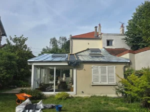 toiture zinc tasseaux 93250
